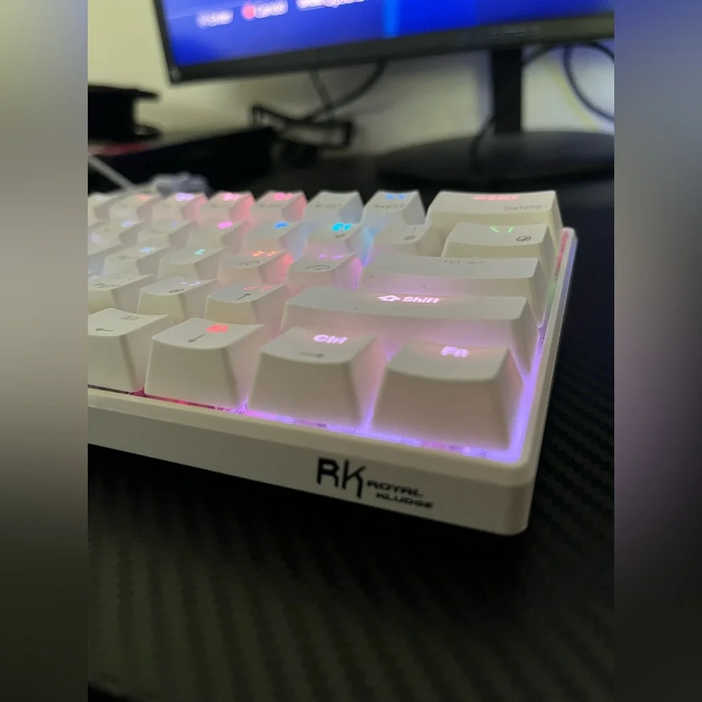 keyboard has over 10 different color settings and modes has brown switches